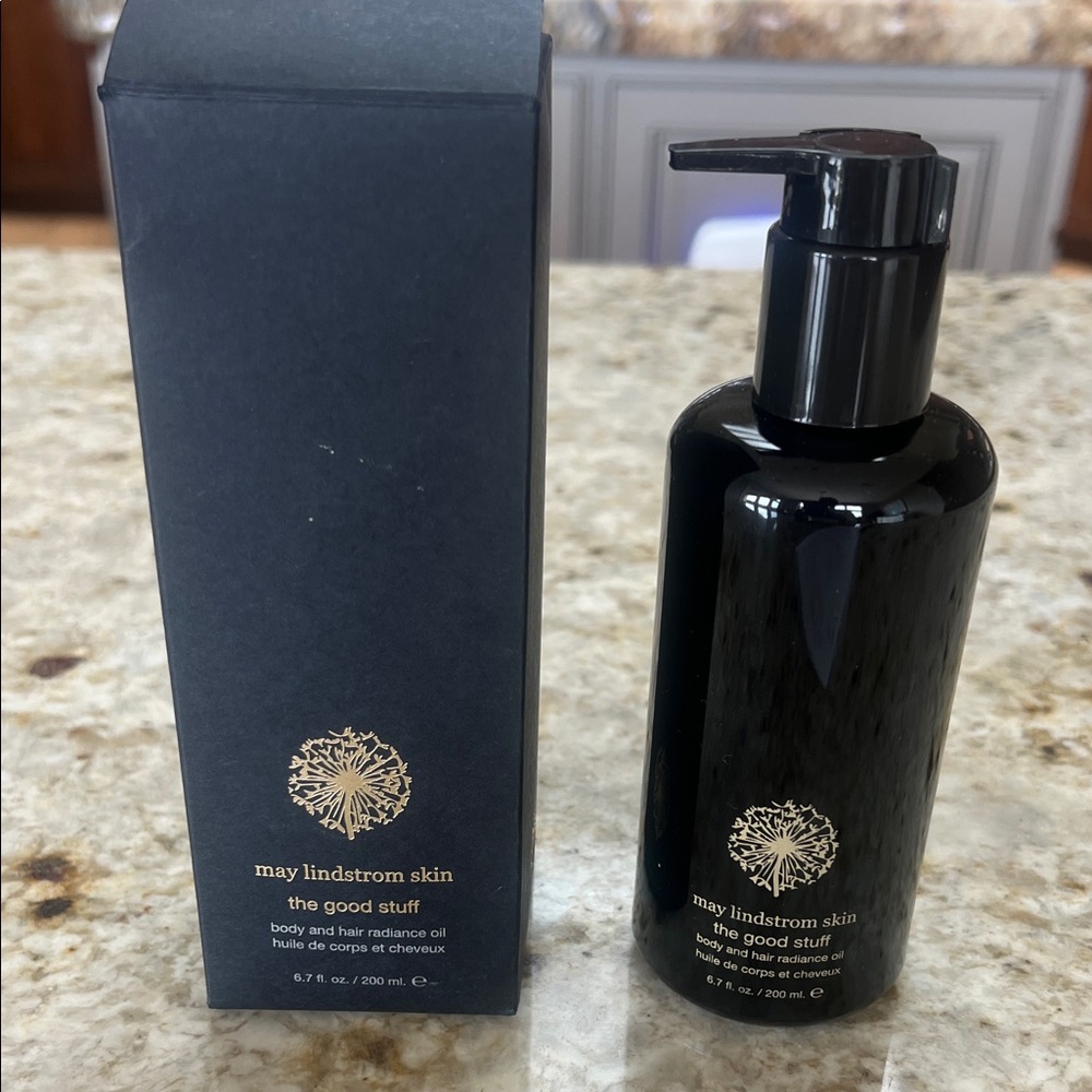 NIB MAY LINDSTROM “THE GOOD STUFF”body&hair radiance oil, 6.7 fl oz/200ml
